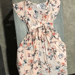 Top vest high low blouse